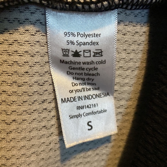 EUC Lularoe Ana black & white floral - Picture 4 of 4